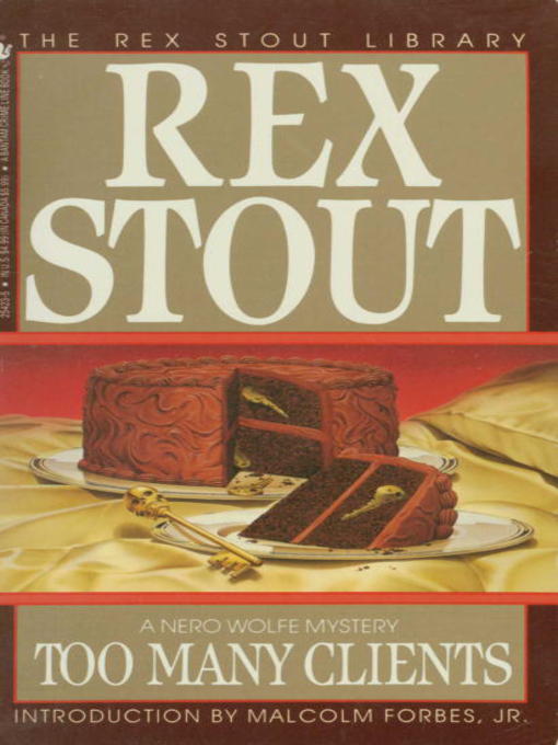 Title details for Too Many Clients by Rex Stout - Wait list
